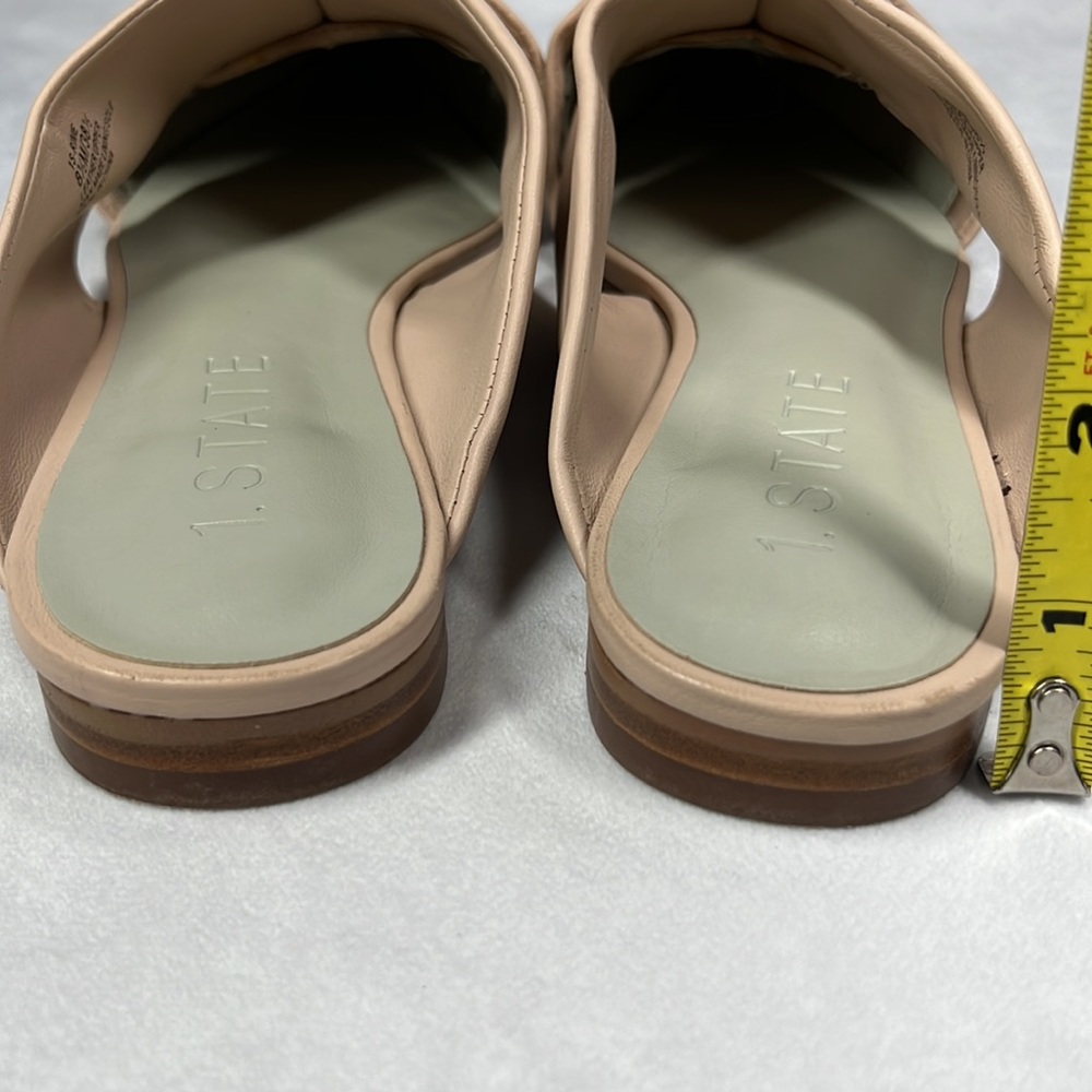 1. State 1S-Rime Blush Pink Slides Flats Size 8.5M - Picture 9 of 11